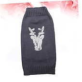 preiswerte Pullover-Hund Katze Pullover Jumper Party Lässig Winter Atmungsaktiv Weich Waschbar Bequem Weihnachten Outdoor Alltagstauglich Hundebekleidung for Bichon Frise Zwergspitz Baby Haustier Papillon Klein