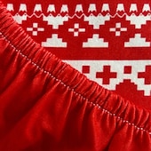abordables Funda navideña-Fundas navideñas para sillas de comedor, fundas elásticas para sillas Parsons de Navidad, protector de asiento, funda lavable de spandex para sillas de cocina para comedor