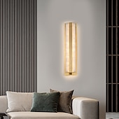billige Vegglamper for innendørsbruk-vegglampe innendørs høykvalitets kobber marmor minimalistisk design vegglampe dekorativ vegglampe for soverom stue bakgrunn vegglamper 110-240v
