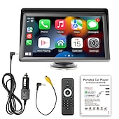 cheap Bluetooth Car Kit/Hands-free-Universal 7-inch Screen Car Radio Multimedia WIFI Video Player Wireless Carplay Screen for Apple or Android