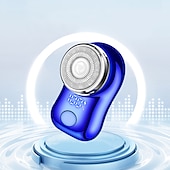 cheap Shaving &amp; Hair Removal-Electric Razor For MenMini-Shave Portable Electric Shaver Pocket Size Portable Shaver Wet And Dry Men&#039;s Razor USB Rechargeable Shaver