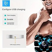 cheap Body Massager-1/3pcs EMS Muscle Stimulator Massager Hip Trainer Toner Fitness Abdominal Trainer Buttocks Training Home Gym Body Training EMS Trainers