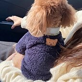 お買い得  犬の服とアクセサリー-犬用 猫用 スウェットシャツ かわいいスタイル カジュアル 冬 ウォーム 高通気性 ソフト 洗濯可 快適 アウトドア カジュアル／普段着 犬服 for ビジョンフリーゼ ポメラニアン 赤ちゃんサイズ パピヨン Small