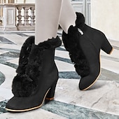 baratos Década de 1920-Botas femininas de salto alto com acabamento em pele e camurça verde vitoriana e zíper lateral - perfeitas para estilo vintage e moda de inverno