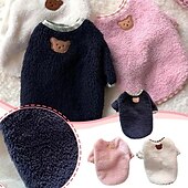 お買い得  犬の服とアクセサリー-犬用 猫用 スウェットシャツ かわいいスタイル カジュアル 冬 ウォーム 高通気性 ソフト 洗濯可 快適 アウトドア カジュアル／普段着 犬服 for ビジョンフリーゼ ポメラニアン 赤ちゃんサイズ パピヨン Small