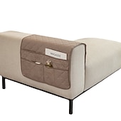 cheap Sofa Seat &amp; Armrest Cover-1 Pcs Armrest Covers for Chairs and Sofas Couch Arm Covers for Sofa Armrest Covers with Side Pocket Anti-Slip Furniture Protector Washable Armrest Slipcovers
