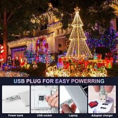 Χαμηλού Κόστους Τροφοδότηση με USB-κομψή δεξίωση γάμου πάρτι 33 πόδια 100 led αλλαγή χρώματος νεράιδα φώτα μουσική συγχρονισμού τηλεχειριστήριο &amp;amp;αμπέραζ; έλεγχος εφαρμογής usb diy αδιάβροχα έξυπνα νεράιδα φωτάκια για πάρτι, γάμο,