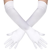 preiswerte Zubehör und mehr-Retro Vintage 1950er 1920er Lange Handschuhe Der große Gatsby Damen Hochzeit Hochzeitsgast Party / Abend Erwachsene Handschuhe