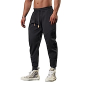 economico Pantaloni della tuta-Per uomo Pantaloni in pile Jogging Pantaloni da pista Esterno Athleisure Giornaliero Sport Asciugatura rapida Morbido Comodo A cordoncino Vita elastica Liscio Lunghezza intera Di tendenza Informale