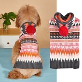 ieftine Pulovere-Câini Pisici Pulovere Jumper Petrecere Casual Iarnă Respirabil Απαλό Lavabil Comfortabil Crăciun În aer liber Casul / Zilnic Îmbrăcăminte pentru câini for Bichon Frise Pomeran un Animalut Fluture