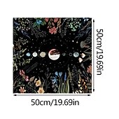 olcso Asztalterítők-tarot asztalterítő játékhoz, oltárterítő, boszorkánysági asztrológia dekoráció orákulumkártya pad tarot szőnyeg witcher dekor, parti ajándékok, parti ajándék dekoráció, parti kellékek varázsművészeti
