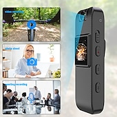 cheap Indoor IP Network Cameras-1080P Full HD Mini Camera Infrared Night Vision with LED Screen Small Bodycam Smart Security Sports DV Camcorder Car DV