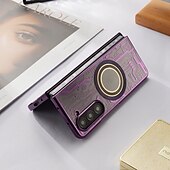 cheap Samsung Cases-Phone Case For Samsung Galaxy Z Fold 6 Z Fold 5 Z Fold 4 Z Fold 3 Back Cover With Magsafe Support Wireless Charging Shockproof TPU Plating