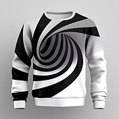 cheap Boy&#039;s 3D Vision &amp; Geometry-Boys 3D Graphic Sweatshirt Pullover Long Sleeve 3D Print Fall Winter Fashion Streetwear Cool Kids 3-12 Years Crew Neck Outdoor Casual Daily Regular Fit