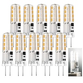 abordables Ampoules LED double broche-10 pièces 2 W LED à Double Broches 200 lm G4 T 32 Perles LED SMD 3014 Blanc Chaud Blanc Froid Blanc Naturel 220-240 V 110-130 V