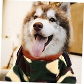 halpa Pyjama-Koirat Kissat Yöpuvut Muoti Vapaa-aika Talvi Lämmin Hengittävä Pehmeä Pestävä Mukava ulko- Rento / arki Koiran vaatteet for Bichon Frise Pomeranian Pienelle lemmikille papillon Small