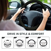 levne Potahy na volant-12v auto vyhřívání elektrické kryty vysoce kvalitní univerzální 38cm kryt řízení auto zapalovač zástrčka vyhřívané topení teplejší zimní