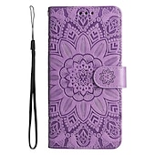 abordables Coques Samsung-Coque de téléphone pour Samsung Galaxy S23 S22 S21 S20 Plus Ultra A73 A53 A33 A23 A13 A72 A52 A32 A22 A12 S25 Ultra étui portefeuille avec support stand amovible protection intégrale en cuir PU