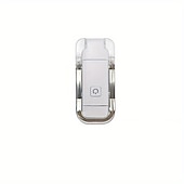 abordables Fournitures de bureau-Lampe de lecture led rechargeable par usb, avec clip pour soins oculaires, pour lire au lit, marque-page portable