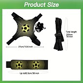 economico Sport e divertimento all&#039;aria aperta-attrezzatura per l&#039;allenamento di calcio con allenatore di calcio per bambini controller di pallavolo borsa elastica per rimbalzo rotatorio attrezzatura sportiva ausiliaria super bowl