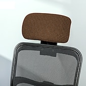 economico Rivestimento per sedia da ufficio-Fodera per poggiatesta per sedia da ufficio elasticizzata Fodera per sedia per computer Fodera per poggiatesta per sedia da gioco elastica e confortevole Protezione per mobili lavabile per il collo