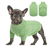 billiga Tröjor-Hund Katt Tröjor Jumper Mode Ledigt Vinter Varm Andningsfunktion Mjuk Tvättbar Bekväm Utomhus Ledigt / vardag Hundkläder for Bichon Frisé Pommeran valpen eller det lilla husdjuret Fjäril Small
