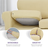 baratos Cobertura de Sofa-capas de sofá para cães de estimação com almofada sofá bordô, capas para sofá de dois lugares, em forma de l, 3 lugares, em forma de u, poltrona protetor de sofá lavável