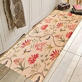 voordelige Hardlooppakken-bloemen planten gebied tapijt keuken mat antislip oliebestendige vloermat tapijt binnen buiten mat slaapkamer decor badkamer mat entree tapijt deurmat