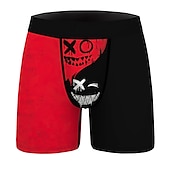cheap Funny Graphic-Christmas Gifts Boxer Briefs Underwear Men&#039;s Christmas Carnival Masquerade Costume Party Christmas Adults&#039; Party Christmas