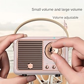 preiswerte Lautsprecher-Tragbare Mini-Funklautsprecher im Retro-Stil – das perfekte kreative Geschenk für Musikliebhaber