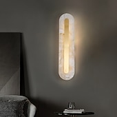 billige Vegglamper for innendørsbruk-vegglampe innendørs høykvalitets kobber marmor minimalistisk design vegglampe dekorativ vegglampe for soverom stue bakgrunn vegglamper 110-240v