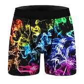 cheap Funny Graphic-Christmas Gifts Boxer Briefs Underwear Men&#039;s Christmas Carnival Masquerade Costume Party Christmas Adults&#039; Party Christmas