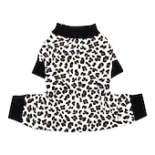 cheap Jumpsuits-Dog Cat Jumpsuit Pajamas Classic Style Casual Winter Breathable Soft Washable Comfortable Casual Daily Dog Clothing for Bichon Frise Pomeranian Baby Pet Papillon Small