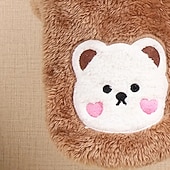 Недорогие Пальто-Собаки Коты Плащи Жакет Симпатичные Стиль На каждый день Зима Теплый Дышащий Мягкий Влажная чистка Удобный Рождество на открытом воздухе На каждый день Одежда для собак for