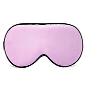 abordables Accesorios de ropa de cama-Antifaz de seda pura natural 100% real con correa ajustable para dormir, cubierta de seda de morera de doble cara para dormir, bloquea la luz y reduce los ojos hinchados.