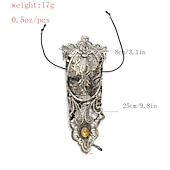 economico Gotici-bracciale pizzo guanti lunghi polsini bracciale punk&amp;amp;pizzo steampunk gotico per discoteca cosplay carnevale bigiotteria da donna bigiotteria alla moda