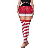 preiswerte Weihnachtskostüme für Erwachsene-Weihnachtsmann Leggins Jogginghosen Damen Weihnachten Heiligabend Weihnachten Erwachsene Weihnachten Silvester Hosen