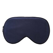 abordables Accesorios de ropa de cama-Antifaz de seda pura natural 100% real con correa ajustable para dormir, cubierta de seda de morera de doble cara para dormir, bloquea la luz y reduce los ojos hinchados.