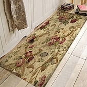 voordelige Hardlooppakken-bloemen planten gebied tapijt keuken mat antislip oliebestendige vloermat tapijt binnen buiten mat slaapkamer decor badkamer mat entree tapijt deurmat