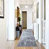 preiswerte Küchenteppiche &amp; Matten-Mandala-Bohemien-Küchenmatte, Läufer, rutschfester, ölbeständiger Teppich, Innen- und Außenmatte, Schlafzimmer-Dekoration, Badezimmermatte, Eingangsteppich, Fußmatte