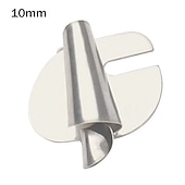 abordables couture &amp; tricot &amp; crochet-Pied d&#039;ourlet roulé universel pour couture [3-10 mm] – Pied de pression pour ourlet roulé large, pied d&#039;ourlet pour machine à coudre, pied d&#039;ourlet incurvé pour usage domestique et industriel