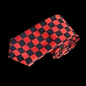 economico Cravatte e papillon da uomo-Per uomo Cravatte Strisce e Quadri Serata Formale Festival