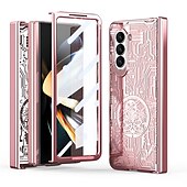 cheap Samsung Cases-Phone Case For Samsung Galaxy Z Fold 5 Z Fold 4 Z Fold 3 Z Fold 2 Shockproof ABS PC