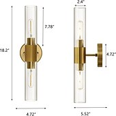 abordables Apliques de pared para interior-Aplique de pared LED, lámpara de pared negra de estilo nórdico con pantalla de tambor de vidrio metálico, iluminación de pared, lámpara de lectura, para mesita de noche, dormitorio 110-240v