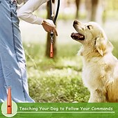 お買い得  犬用トレーニング用品-ストラップ付き犬笛 吠えを止める超音波犬笛 高周波サイレントホイッスル 犬の訓練用