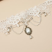 economico Accessori e altro-collana pizzo girocollo collana punk&amp;amp;pizzo gotico lega per discoteca cosplay carnevale donna bigiotteria gioielli moda