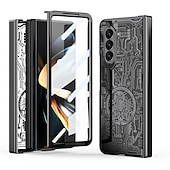 cheap Samsung Cases-Phone Case For Samsung Galaxy Z Fold 5 Z Fold 4 Z Fold 3 Z Fold 2 Shockproof ABS PC