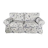 cheap Sofa Cover-2 Seat Sofa Cover or  2 Seat Sofa Bed Cover with Cushion Covers and Backrest Covers For Ektorp Couch Slipcover Washable Furniture Protector  LITB PRIME cover Ektcover