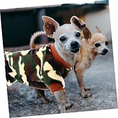 halpa Pyjama-Koirat Kissat Yöpuvut Muoti Vapaa-aika Talvi Lämmin Hengittävä Pehmeä Pestävä Mukava ulko- Rento / arki Koiran vaatteet for Bichon Frise Pomeranian Pienelle lemmikille papillon Small