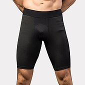 お買い得  メンズアクティブショーツ-男性用 スウェットショーツ ショーツ お出かけ 週末 ランニング カジュアルスーツ 平織り 膝丈 体操服 アクティブウェア ブラック ホワイト